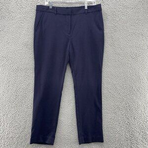 Tory Burch Dark Blue Ankle Pants